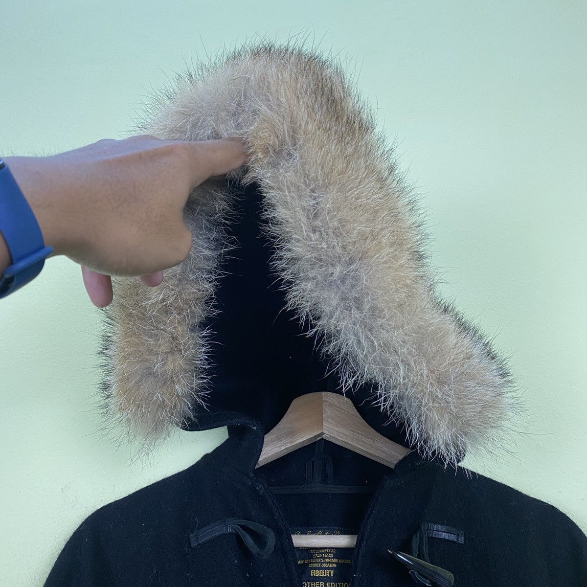 Fidelity × Other Fidelity Oversize Fur Hoodie Jacket Size US L / EU 52-54 / 3 - 8 Thumbnail