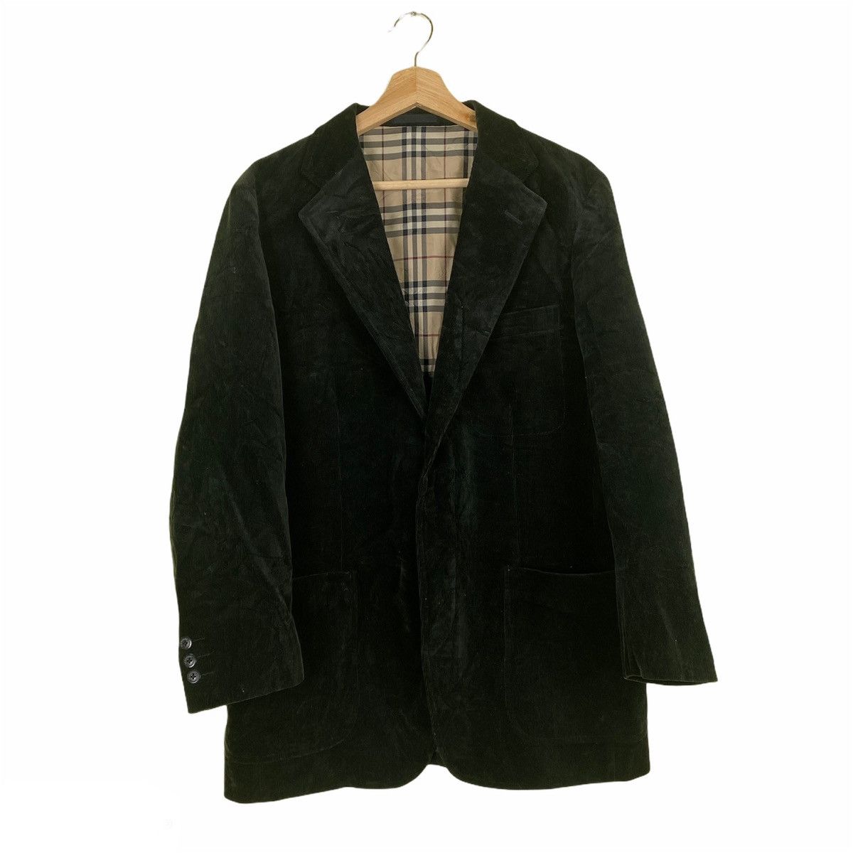Burberry Burberry Corduroy Luxury Blazer Size US M / EU 48-50 / 2 - 1 Thumbnail