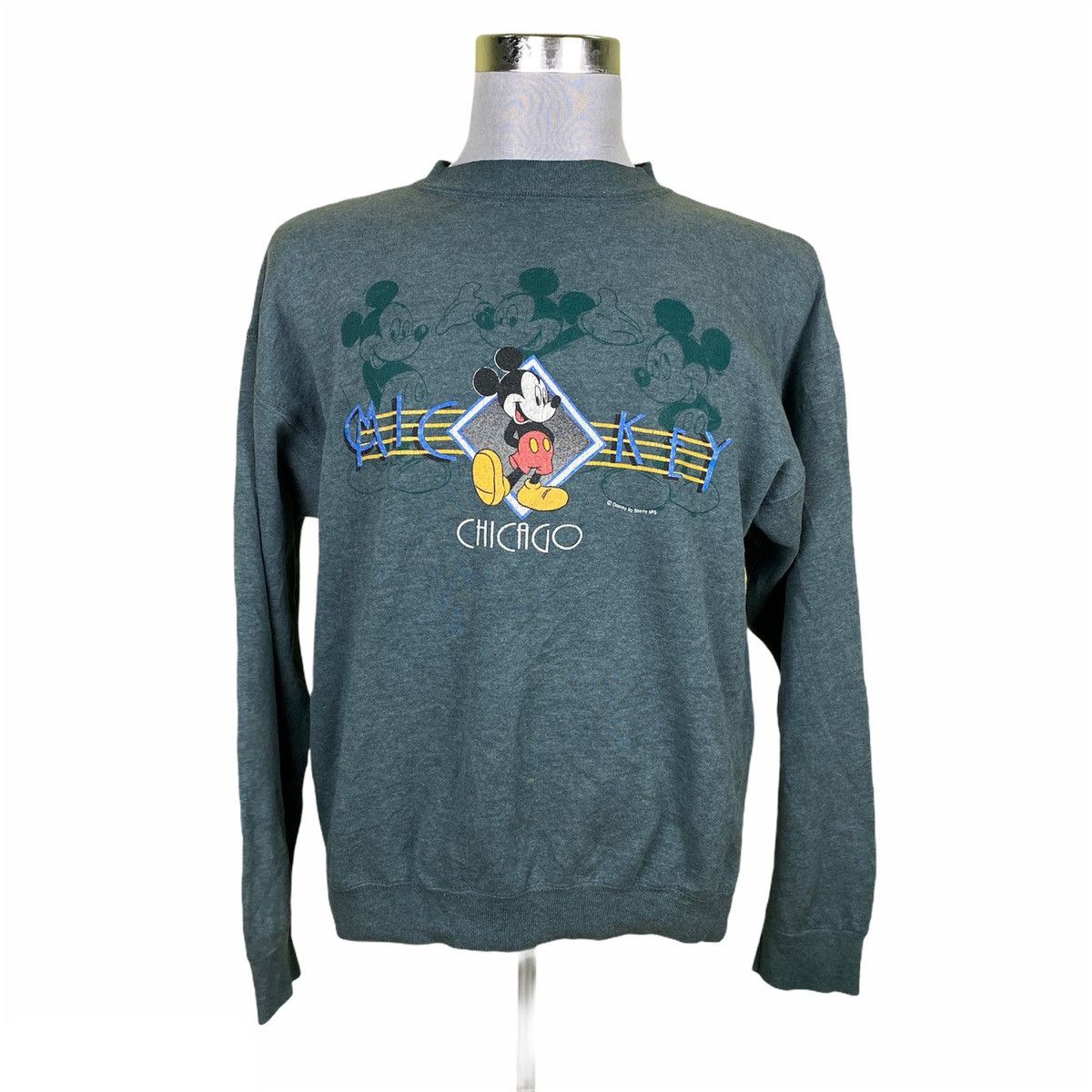 Disney × Vintage Vintage Mickey Mouse Sweatshirt Size US L / EU 52-54 / 3 - 1 Thumbnail