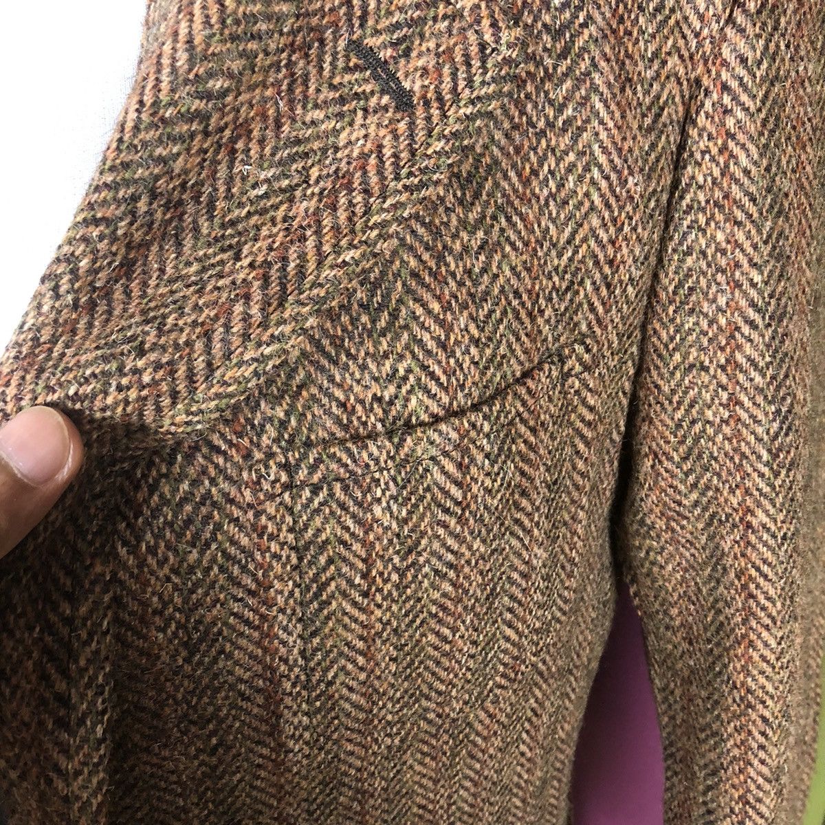 Harris Tweed Joe Natale by Rockingham Blazer Size US M / EU 48-50 / 2 - 7 Thumbnail