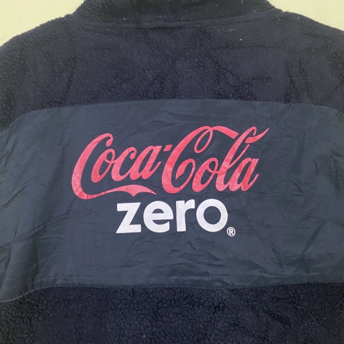 Coca Cola × Vintage CocaCola Zero Fleece Zip Up Vest Size US M / EU 48-50 / 2 - 7 Thumbnail