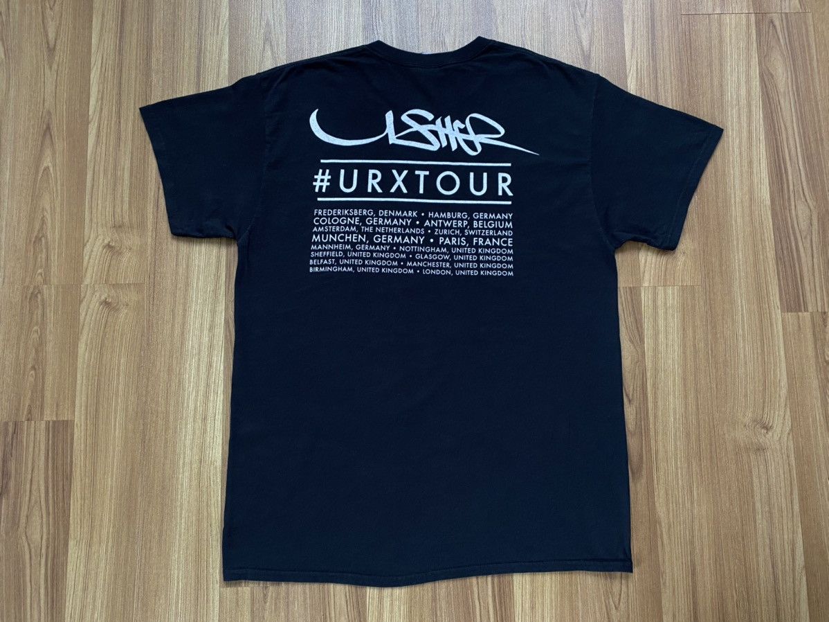 Band Tees Usher The UR Experience Tour T Shirt Tee Eminem Y2K Size US L / EU 52-54 / 3 - 4 Thumbnail
