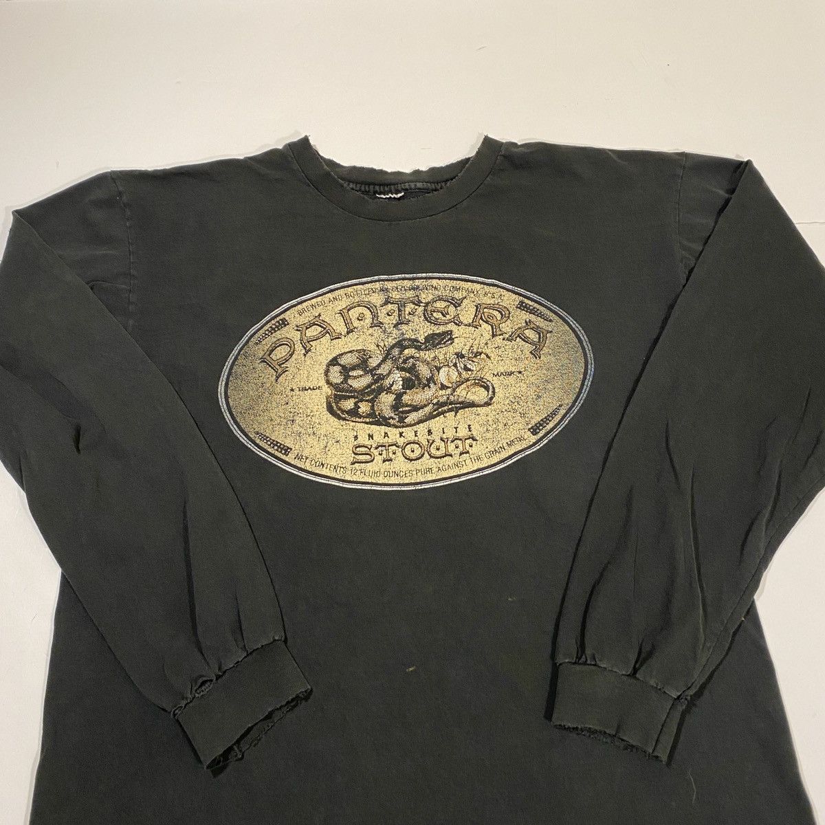 Band Tees × Vintage 97’ Pantera Snakebite Stout Longsleeve Tee Size US L / EU 52-54 / 3 - 1 Thumbnail