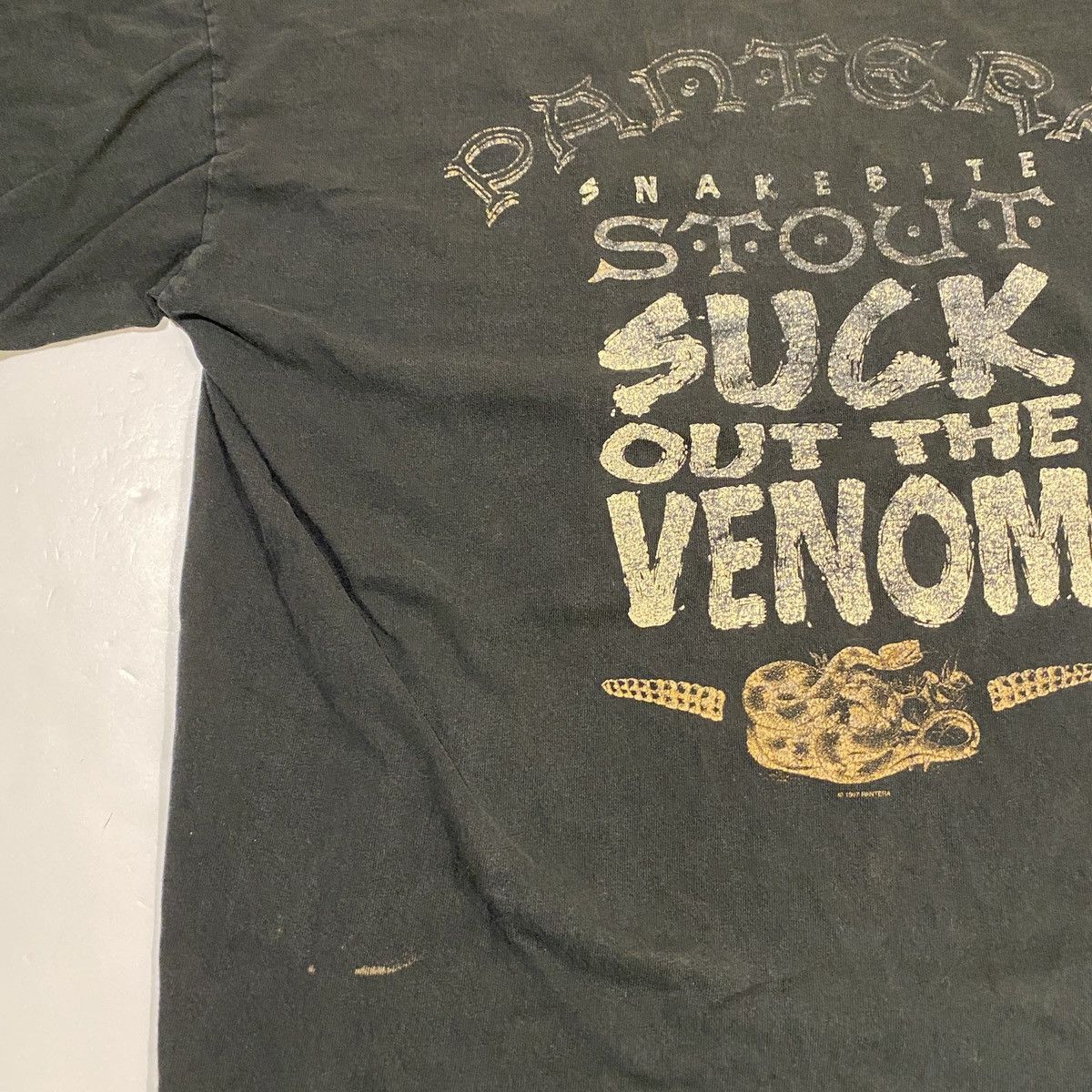 Band Tees × Vintage 97’ Pantera Snakebite Stout Longsleeve Tee Size US L / EU 52-54 / 3 - 9 Thumbnail