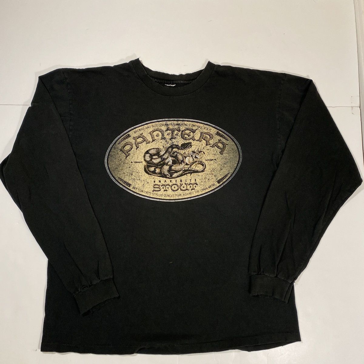 Band Tees × Vintage 97’ Pantera Snakebite Stout Longsleeve Tee Size US L / EU 52-54 / 3 - 2 Thumbnail