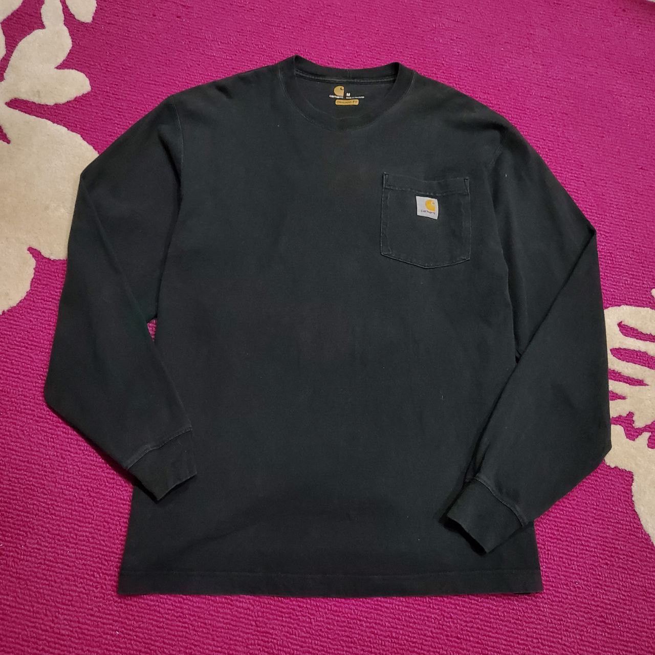 Carhartt × Vintage Carhartt Essential Pocket Long Sleeve Tee Size US M / EU 48-50 / 2 - 1 Thumbnail