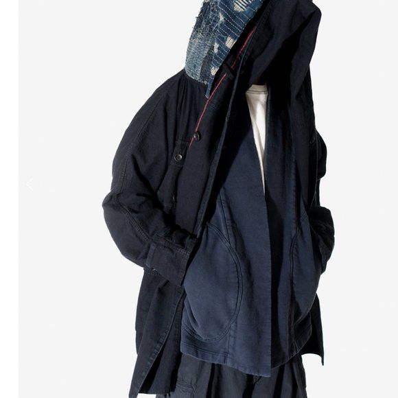 Kapital KAPITAL 2017 Cotton Kimono Cardigan Navy Blue Size US S / EU 44-46 / 1 - 3 Thumbnail