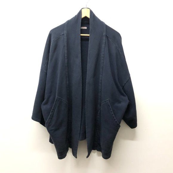 Kapital KAPITAL 2017 Cotton Kimono Cardigan Navy Blue Size US S / EU 44-46 / 1 - 4 Thumbnail