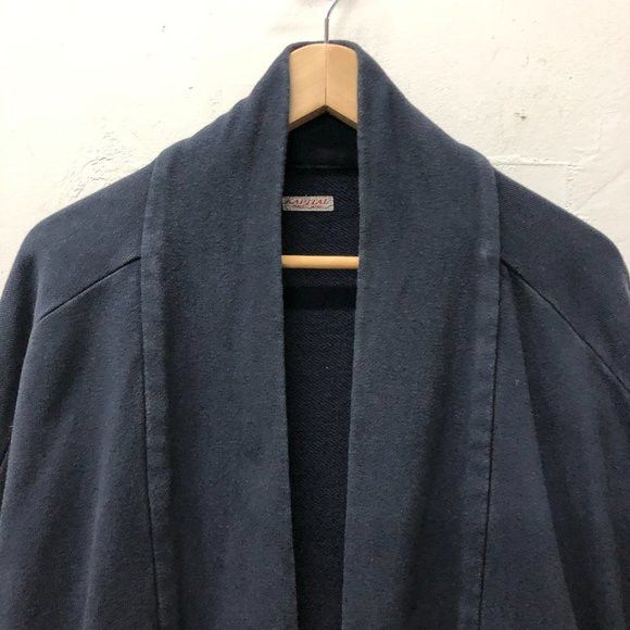 Kapital KAPITAL 2017 Cotton Kimono Cardigan Navy Blue Size US S / EU 44-46 / 1 - 5 Thumbnail