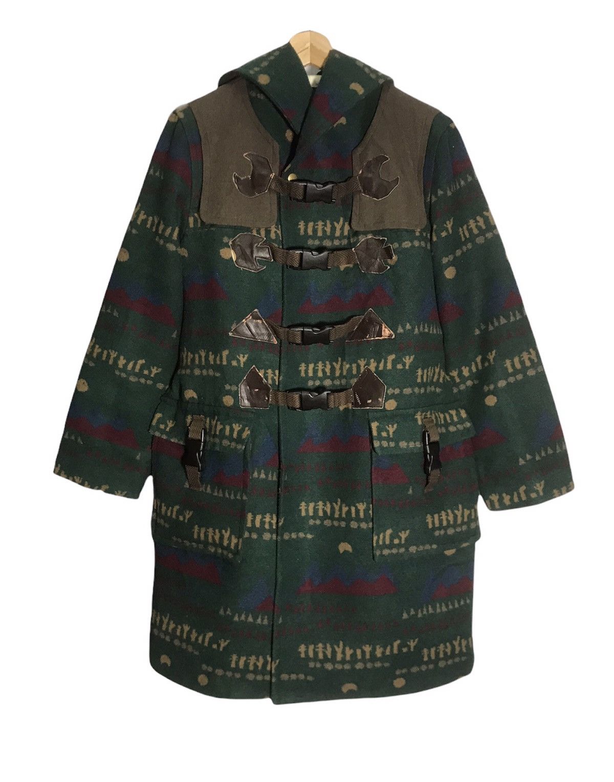 Issey Miyake Ne-Net Wool Parka Jacket Size US S / EU 44-46 / 1 - 1 Thumbnail