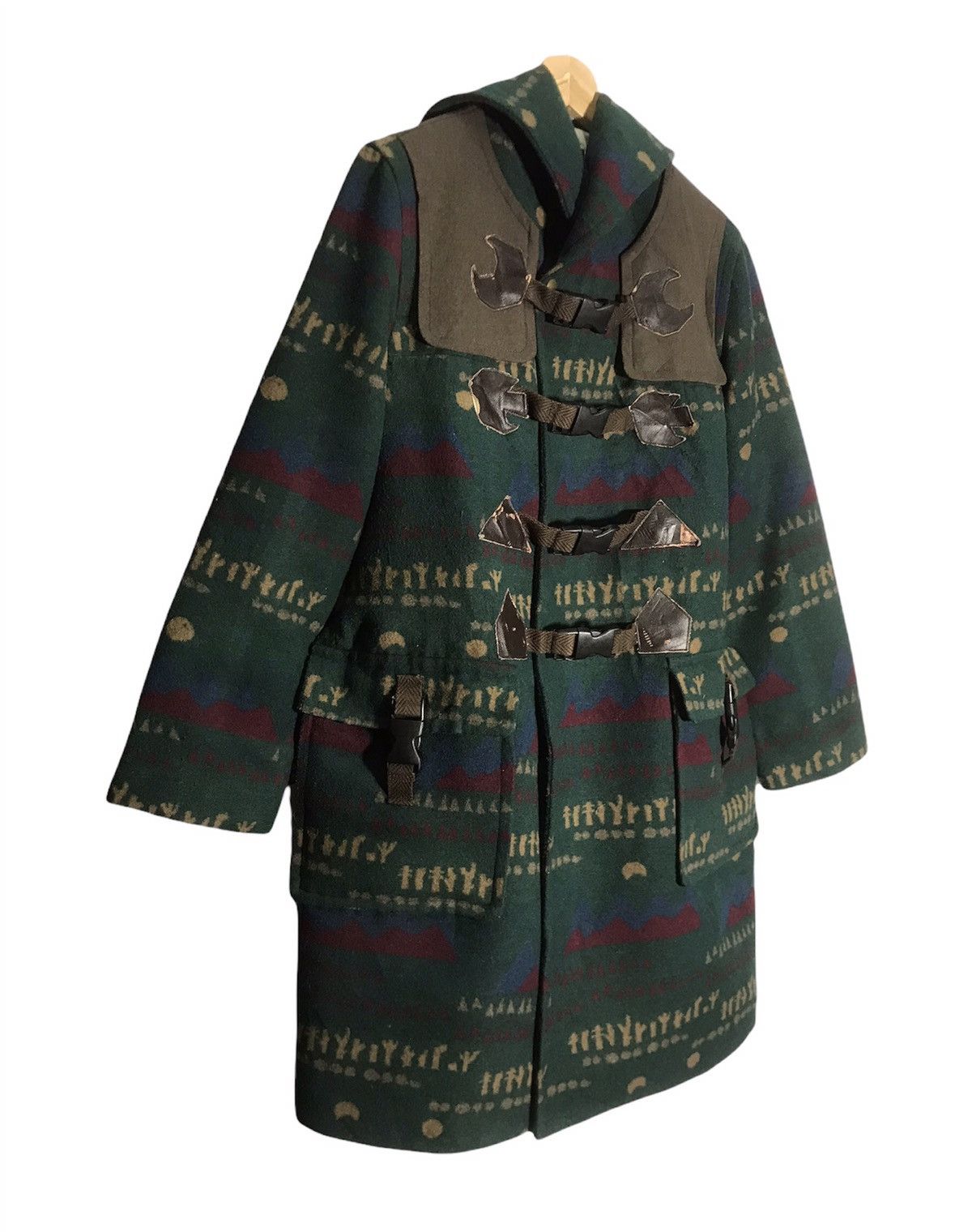 Issey Miyake Ne-Net Wool Parka Jacket Size US S / EU 44-46 / 1 - 5 Thumbnail