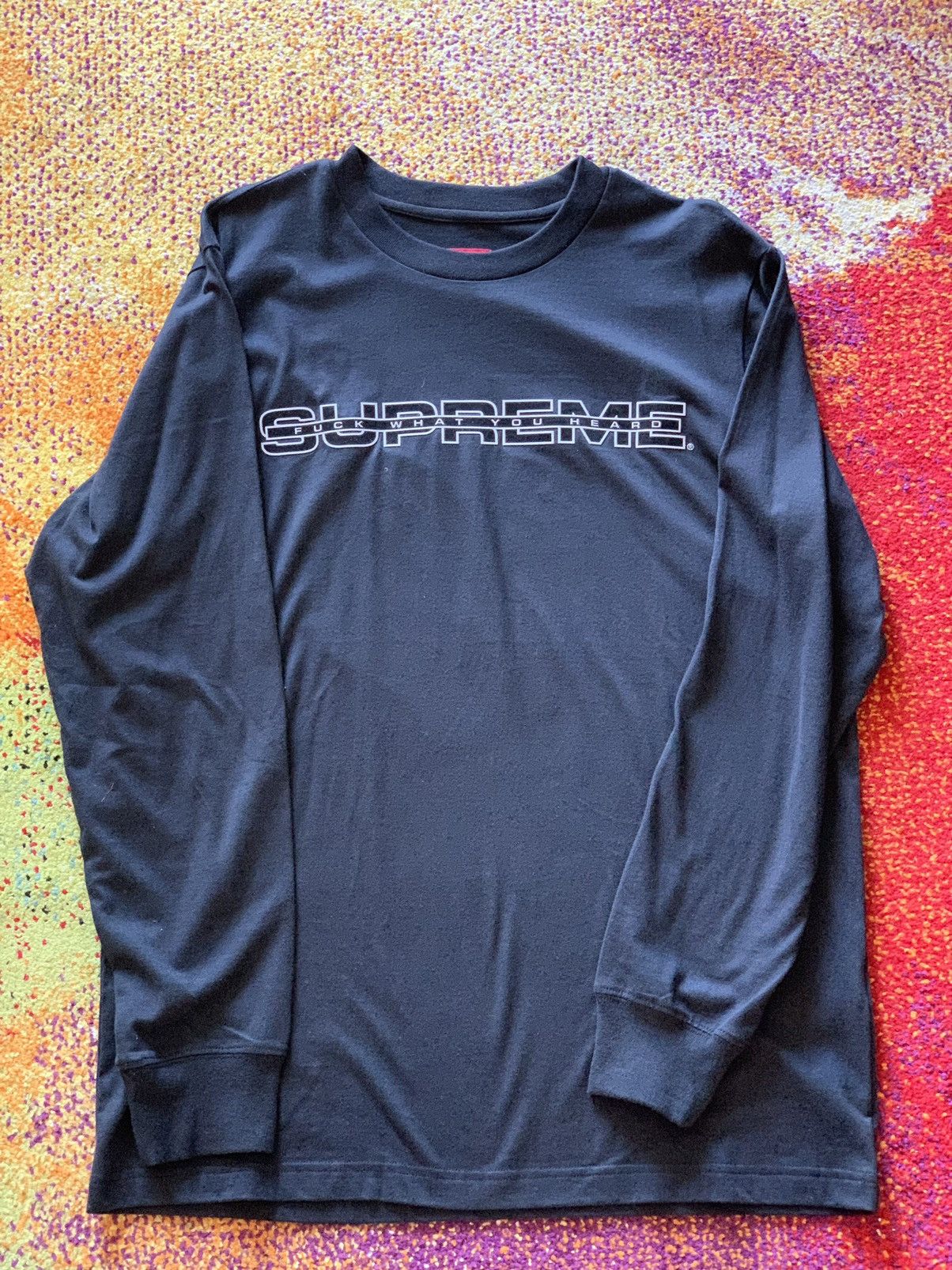 Supreme Fuck What You Heard Tee | Grailed