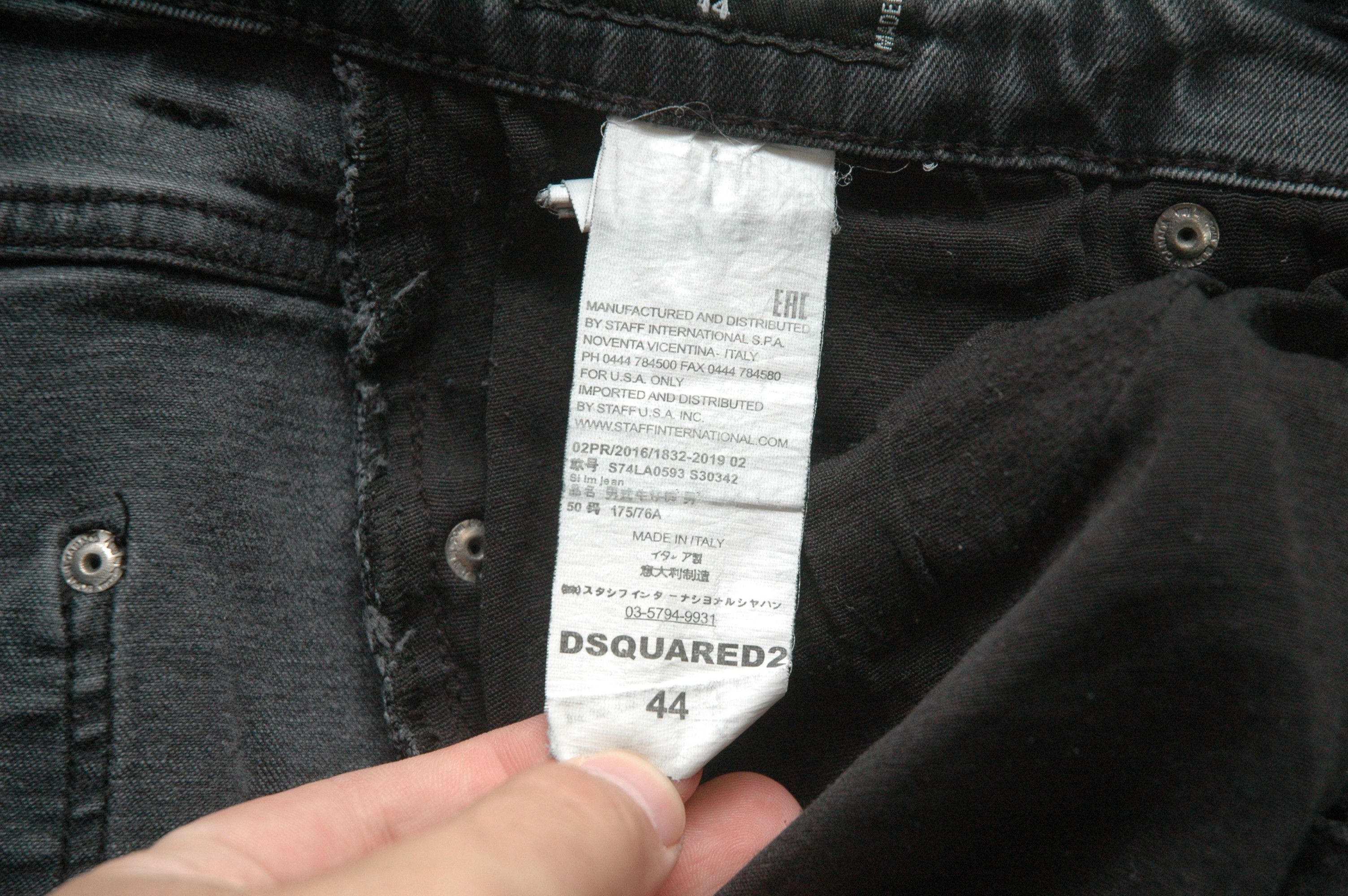 Dsquared2 Dsquared2 Luxury Denim Jeans Made in Italy Women's Size 44 Size 30" / US 8 / IT 44 - 13 Thumbnail