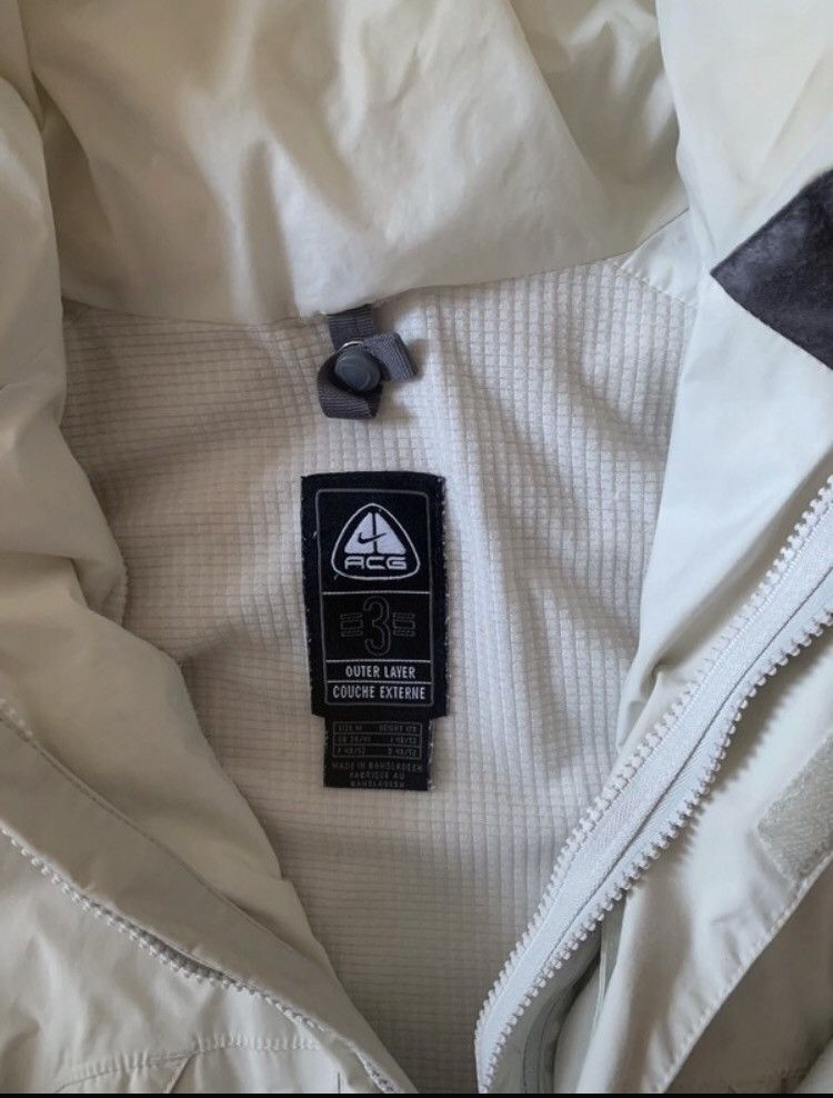 Nike × Nike ACG × Vintage Nike ACG jacket beige/yellow stormfit jacket size M Size US M / EU 48-50 / 2 - 7 Thumbnail