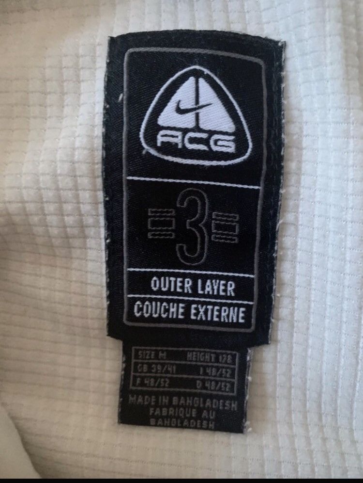 Nike × Nike ACG × Vintage Nike ACG jacket beige/yellow stormfit jacket size M Size US M / EU 48-50 / 2 - 8 Thumbnail