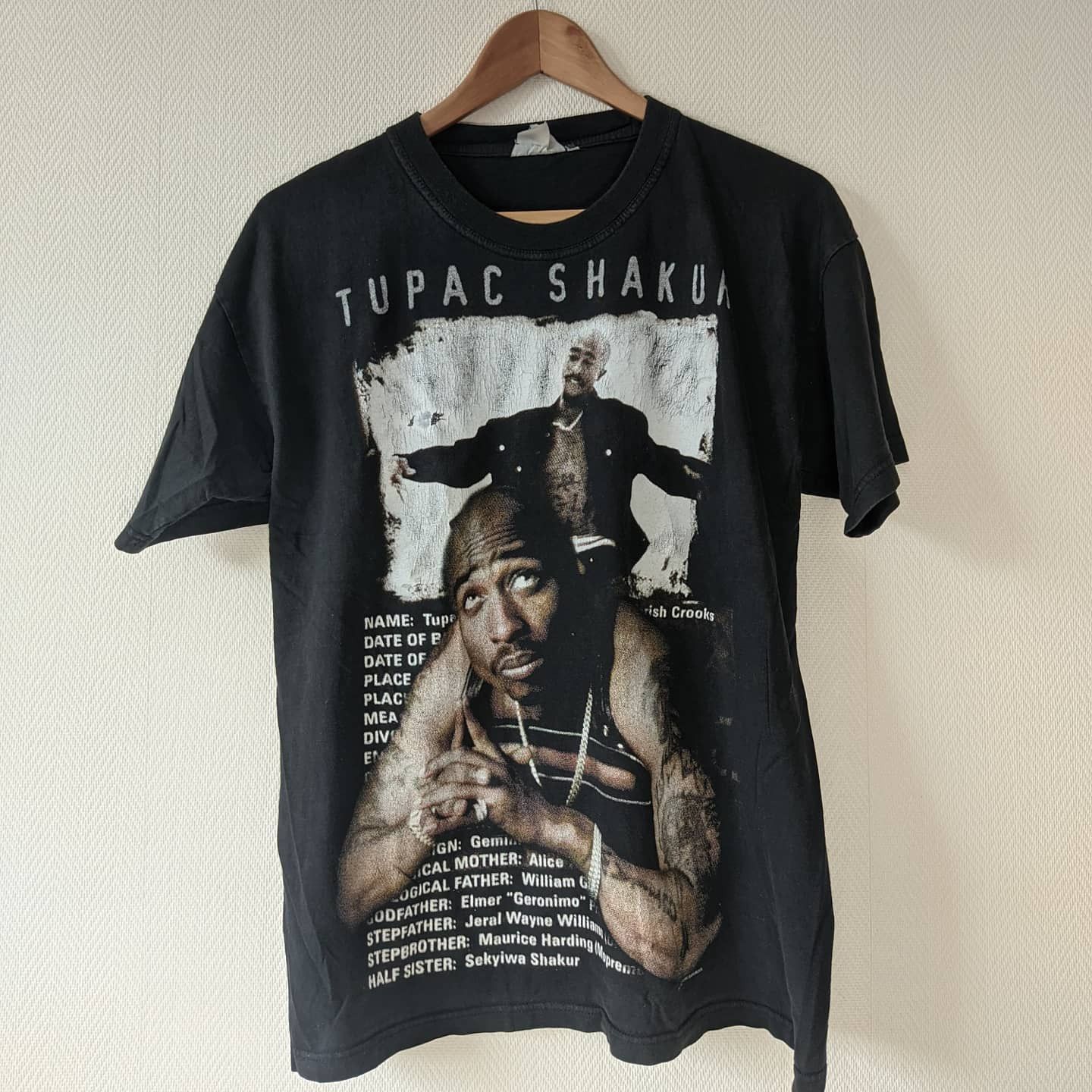 Makaveli × Rap Tees × Vintage 2003 2Pac Makaveli Tupac Shakur Memorial Tee Size US M / EU 48-50 / 2 - 7 Thumbnail