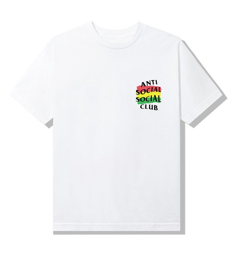 Anti Social Social Club × Members Only DS weekly exclusive Black ASSC Bobsled White Tee BAPE KITH Size US L / EU 52-54 / 3 - 4 Thumbnail
