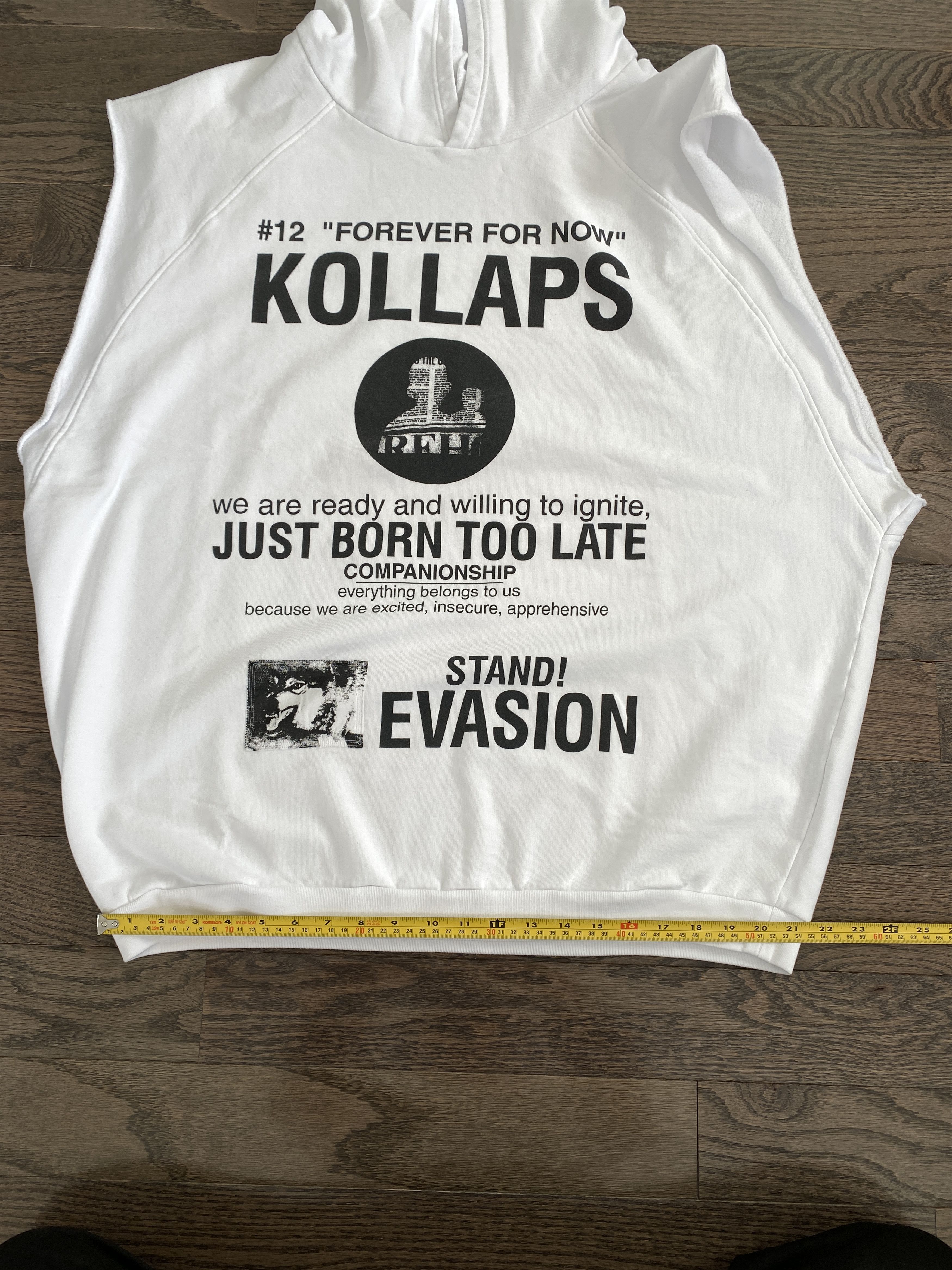 Simons Redux Kollaps Hoodie Kollaps Raf Simons Kollaps Hoodie