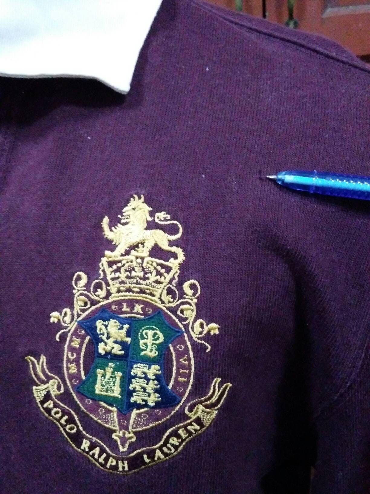 Polo Ralph Lauren Polo Ralph Lauren rugby shirt long sleeve custom fit Size US L / EU 52-54 / 3 - 4 Thumbnail