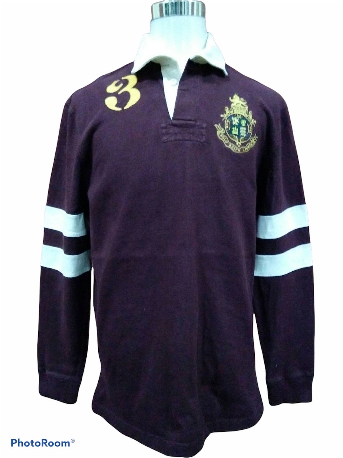 Polo Ralph Lauren Polo Ralph Lauren rugby shirt long sleeve custom fit Size US L / EU 52-54 / 3 - 2 Thumbnail