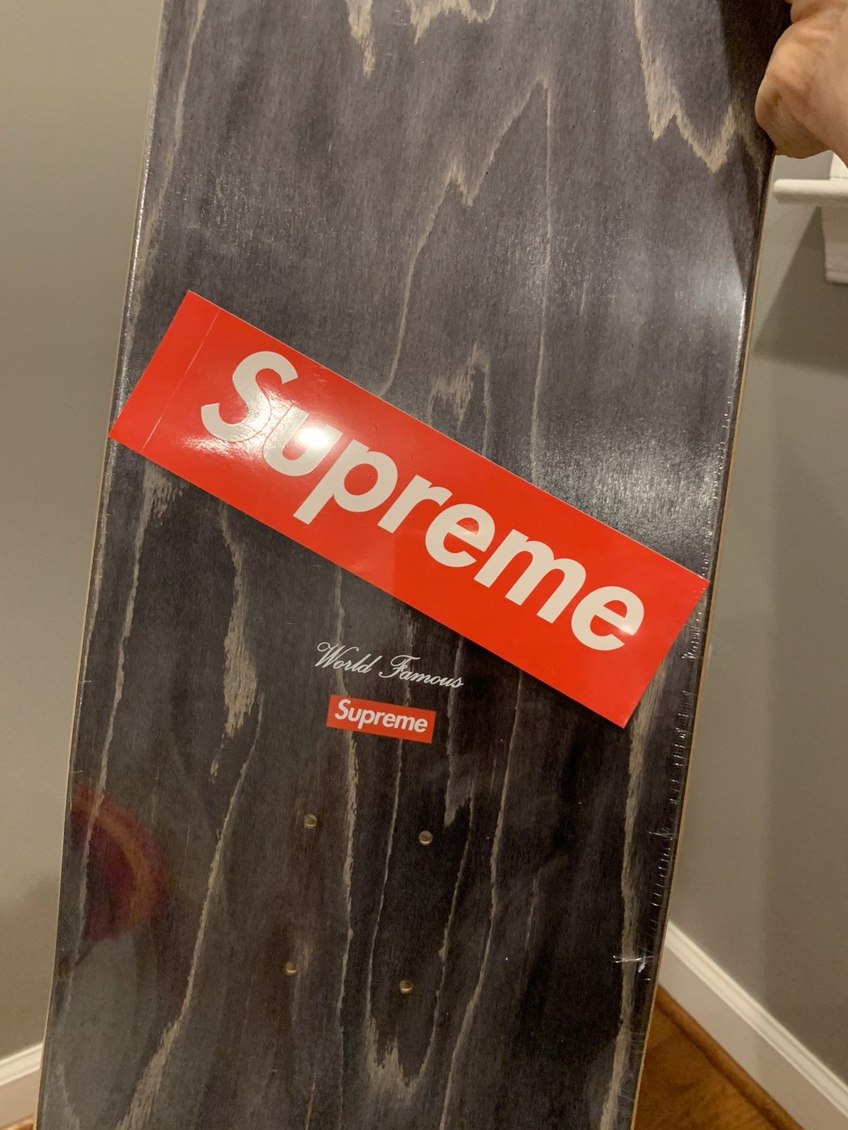 Supreme Banner Skateboard Deck Multi main image 1