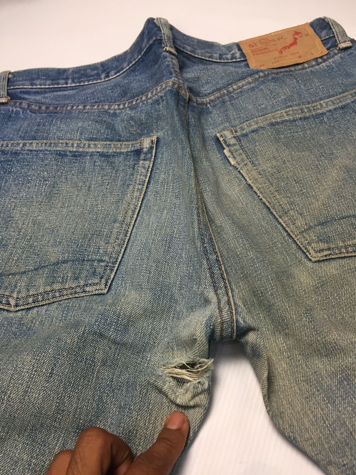 Orslow Orslow japan selvedges distressed denim Size US 32 / EU 48 - 10 Thumbnail