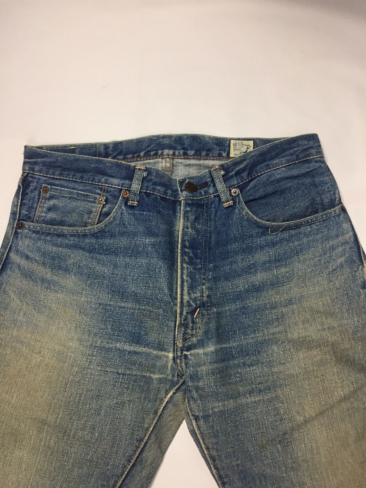 Orslow Orslow japan selvedges distressed denim Size US 32 / EU 48 - 6 Thumbnail