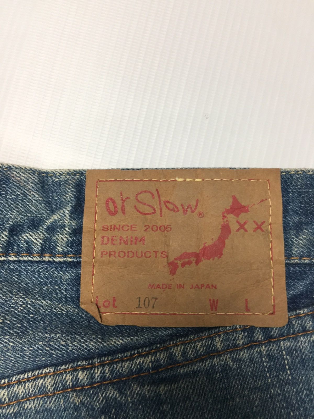 Orslow Orslow japan selvedges distressed denim Size US 32 / EU 48 - 3 Thumbnail