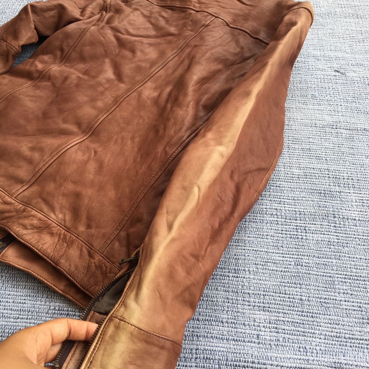 Japanese Brand fukurou leather jacket Size US M / EU 48-50 / 2 - 4 Thumbnail
