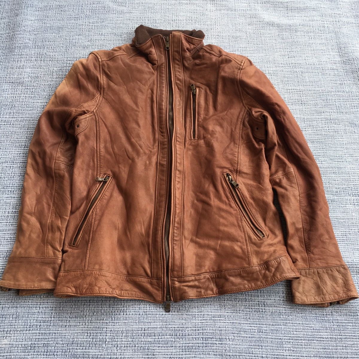 Japanese Brand fukurou leather jacket Size US M / EU 48-50 / 2 - 1 Thumbnail