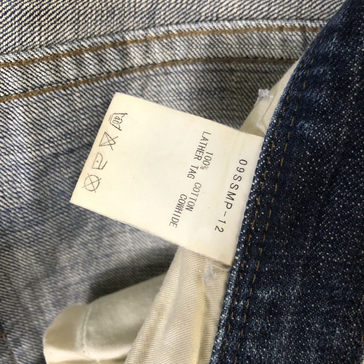 Gene Par Yukio Mishiba × Japanese Brand Rare! Gene Par Yukio Mishiba Camo Dye Style Jeans Size US 32 / EU 48 - 10 Thumbnail