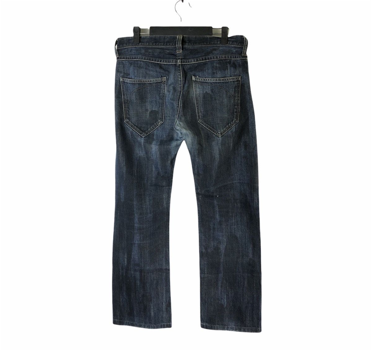 Gene Par Yukio Mishiba × Japanese Brand Rare! Gene Par Yukio Mishiba Camo Dye Style Jeans Size US 32 / EU 48 - 2 Thumbnail