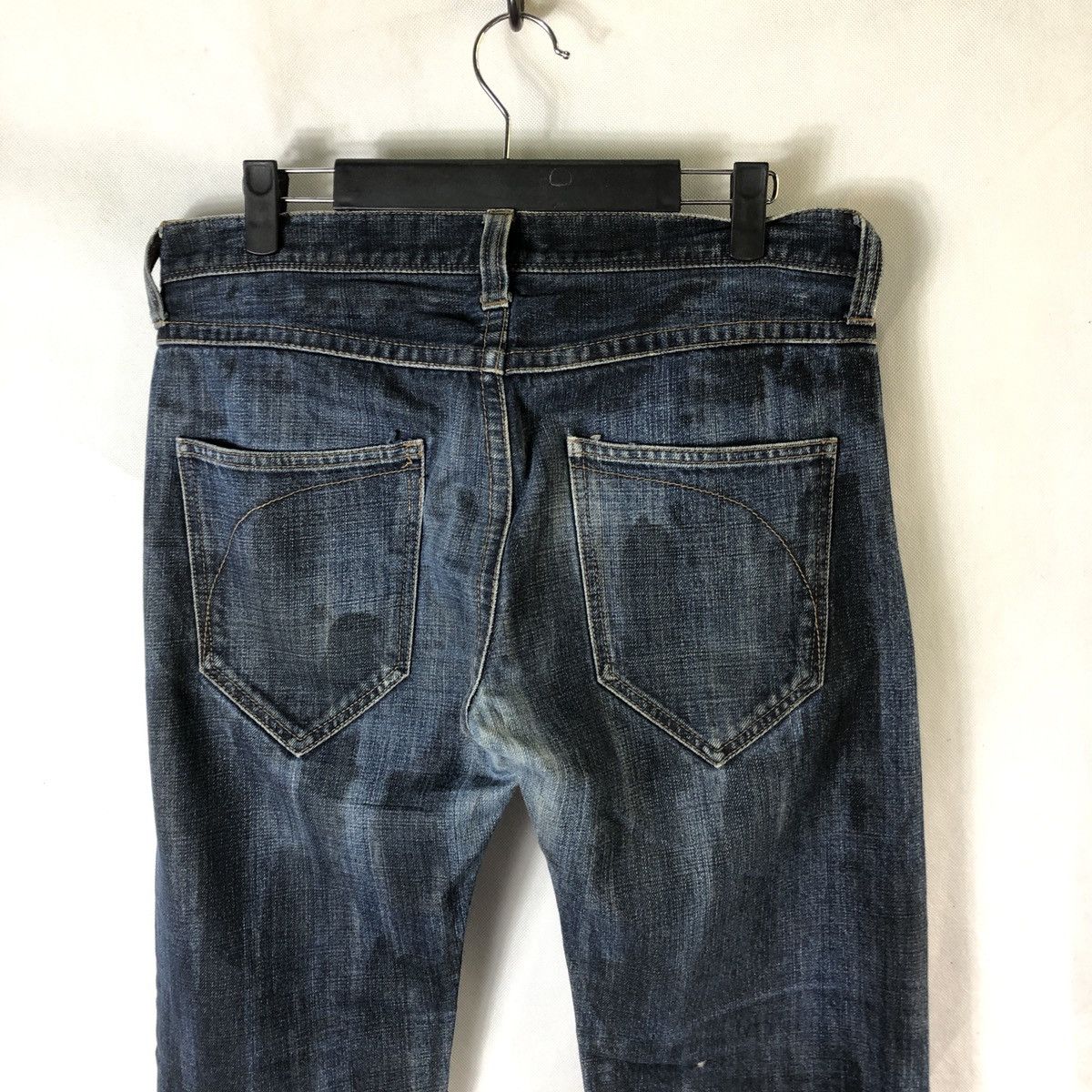 Gene Par Yukio Mishiba × Japanese Brand Rare! Gene Par Yukio Mishiba Camo Dye Style Jeans Size US 32 / EU 48 - 5 Thumbnail