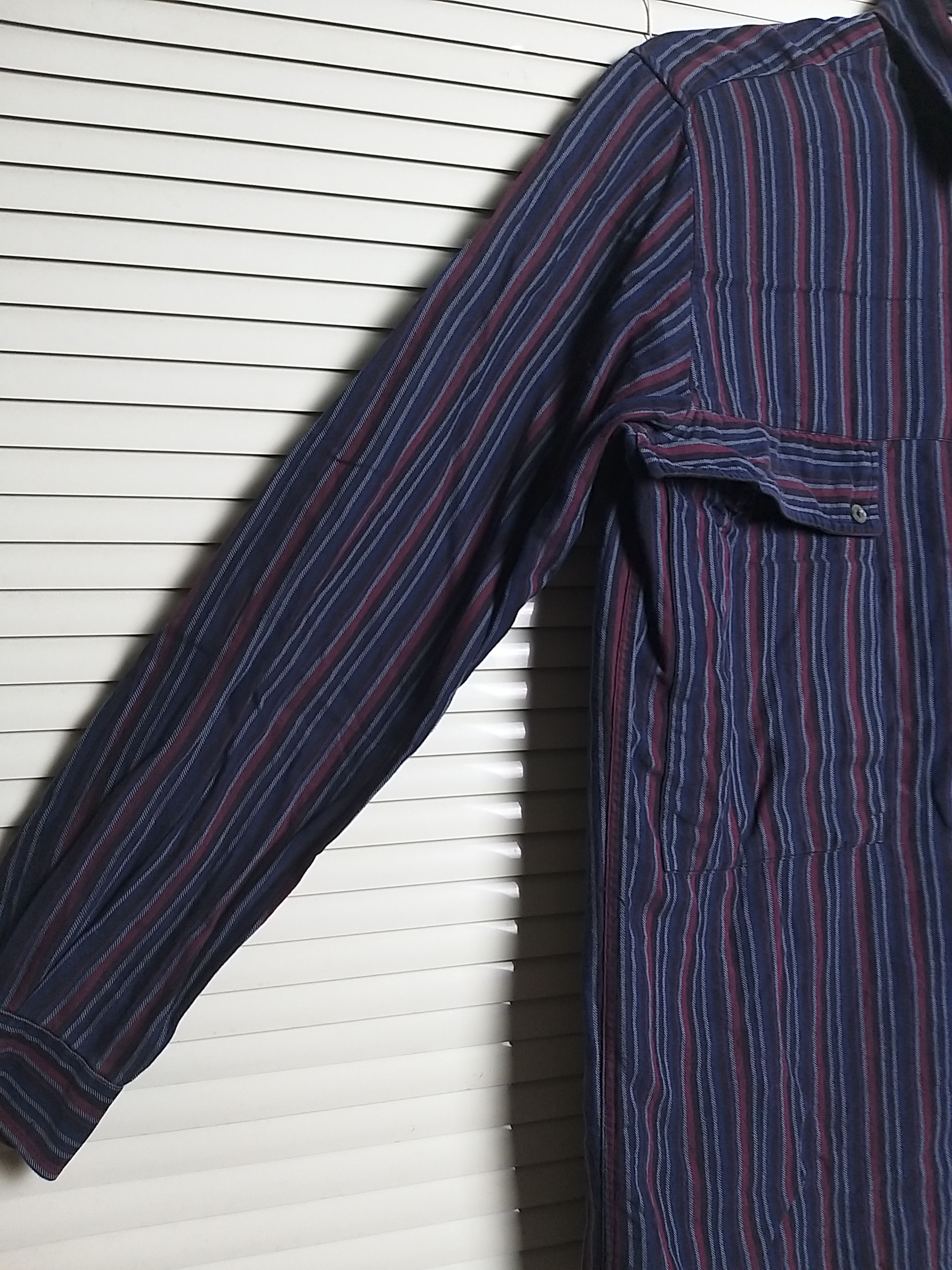 Lanvin VINTAGE LANVIN PARIS FLANNEL DOUBLE POCKET BUTTON UP SHIRT Size US L / EU 52-54 / 3 - 5 Thumbnail