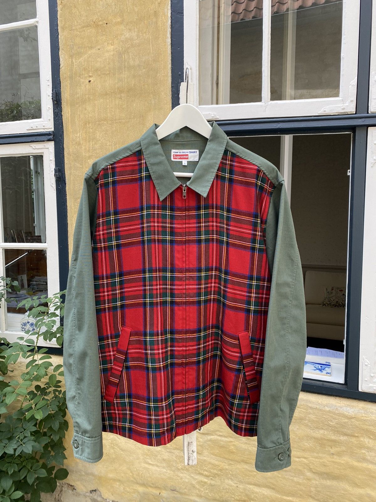 Supreme Supreme x Commes des Garcons Work Plaid Jacket | Grailed