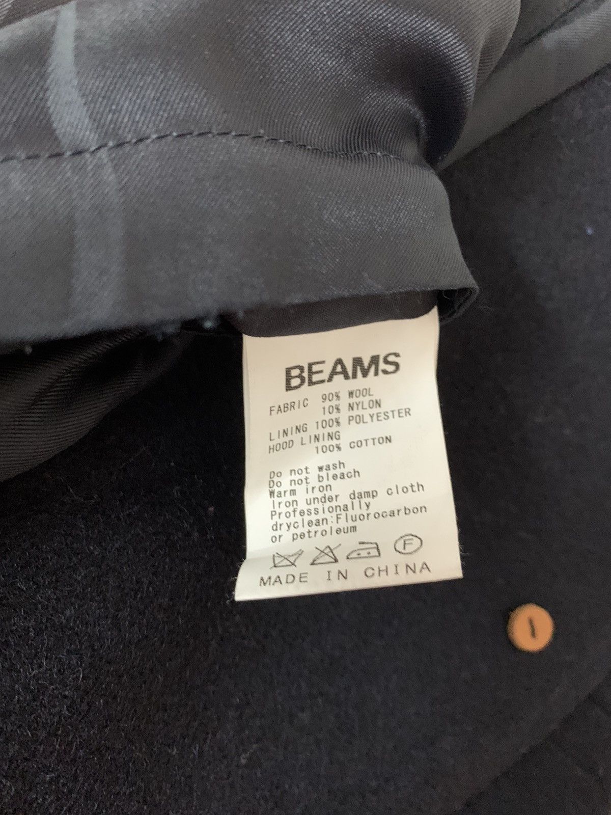 Beams Plus × Japanese Brand Beams Wool Button Hoodie Jacket Size US M / EU 48-50 / 2 - 12 Thumbnail