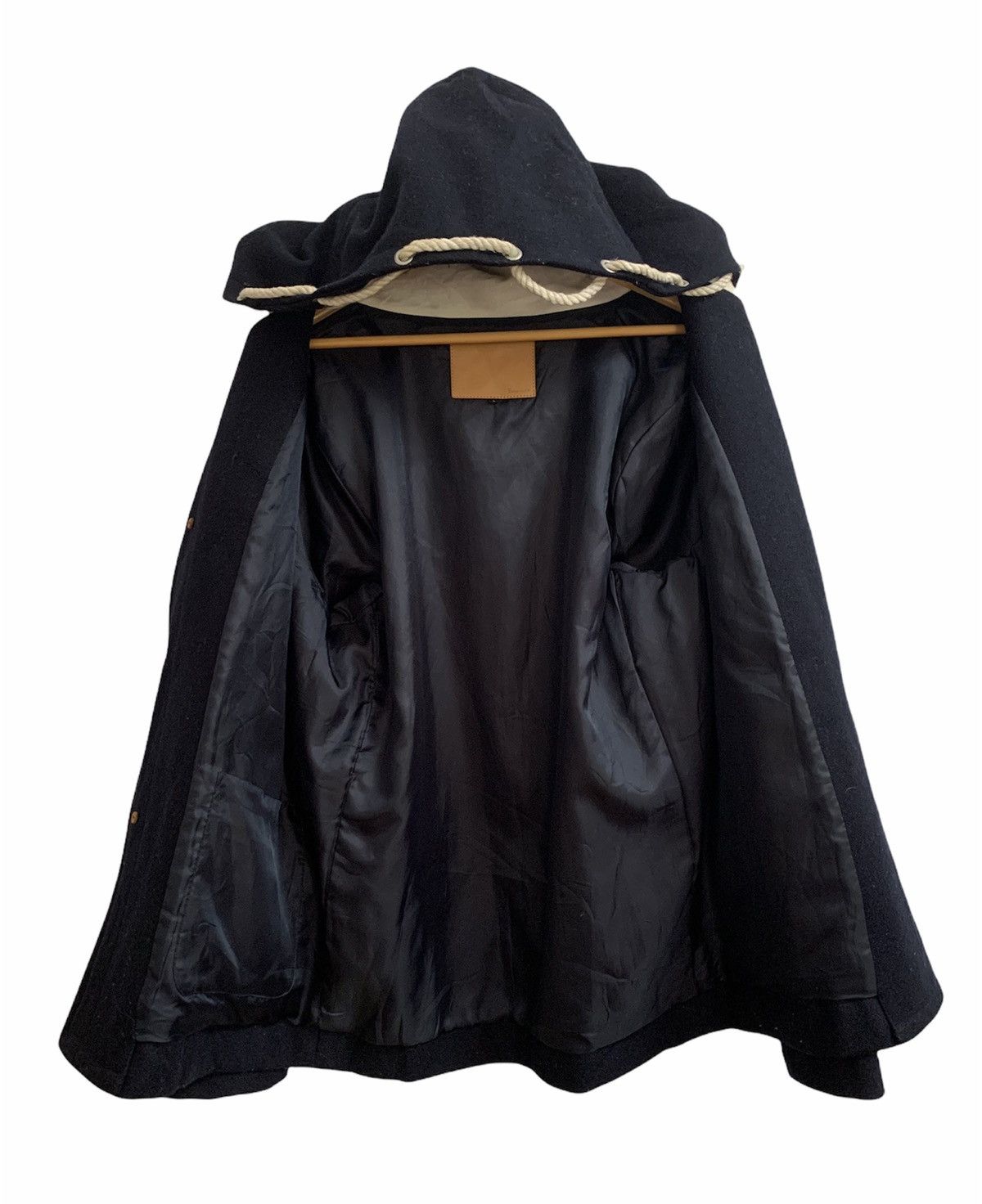 Beams Plus × Japanese Brand Beams Wool Button Hoodie Jacket Size US M / EU 48-50 / 2 - 8 Thumbnail