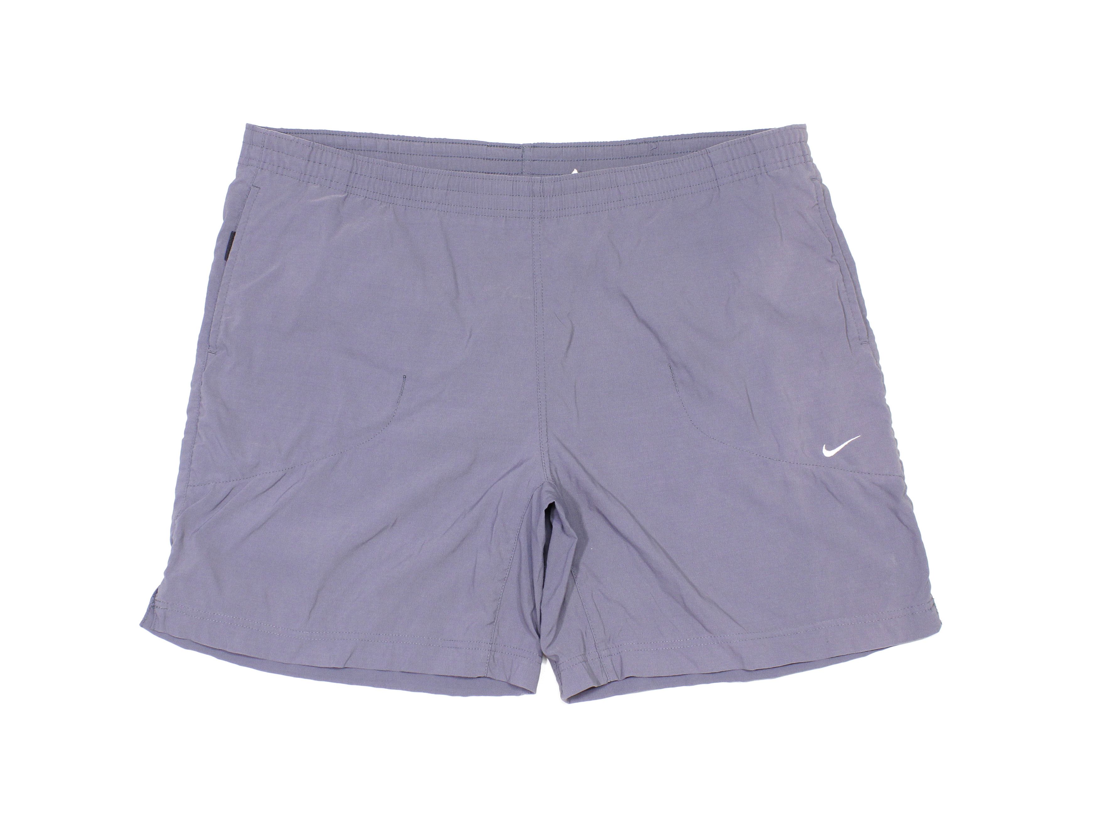 Nike 90S Swoosh Logo Dri-fit Sport Shorts M Size Size US 32 / EU 48 - 1 Thumbnail
