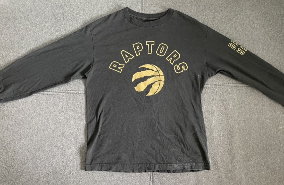 Octobers Very Own Ovo X Toronto Raptors Drake Night 2015 Longsleeve Tee Black Grailed