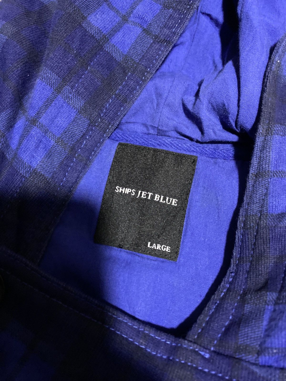 Japanese Brand × SHIPS × Ships Jet Blue SHIP JET BLUE TARTAN STYLE JACKET Size US M / EU 48-50 / 2 - 7 Thumbnail