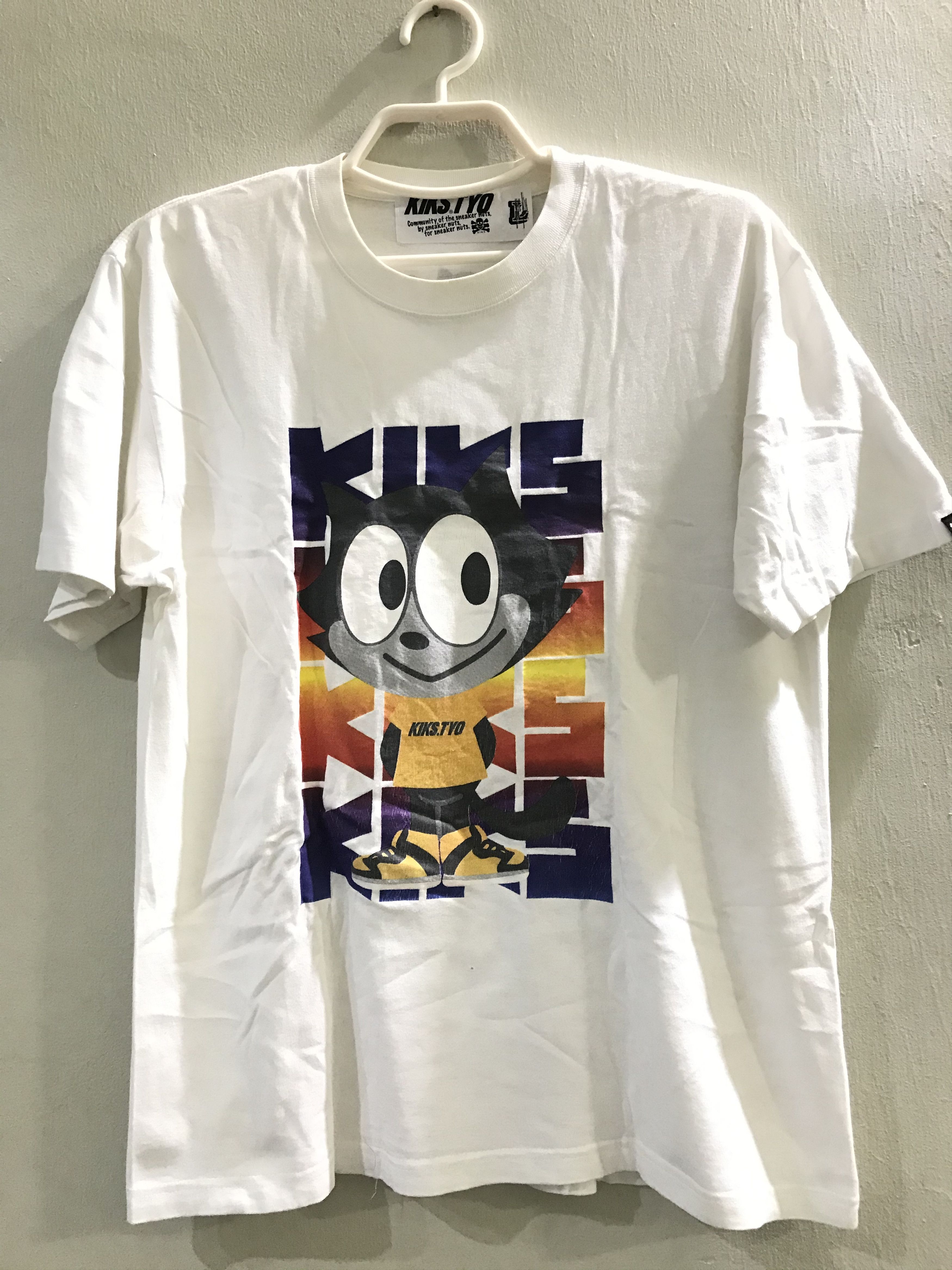 KIKS TYO 2007 Felix The Cat Productions X Kiks Tyo T-Shirt Size US L / EU 52-54 / 3 - 1 Thumbnail
