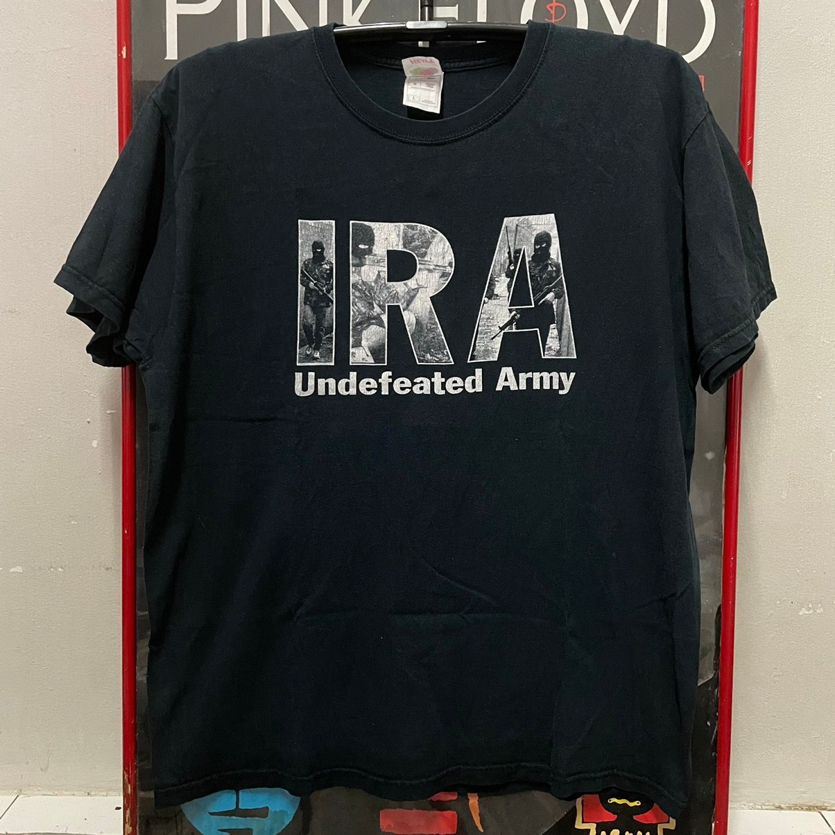 Vintage IRA Undefeated Army t shirt | Grailed
