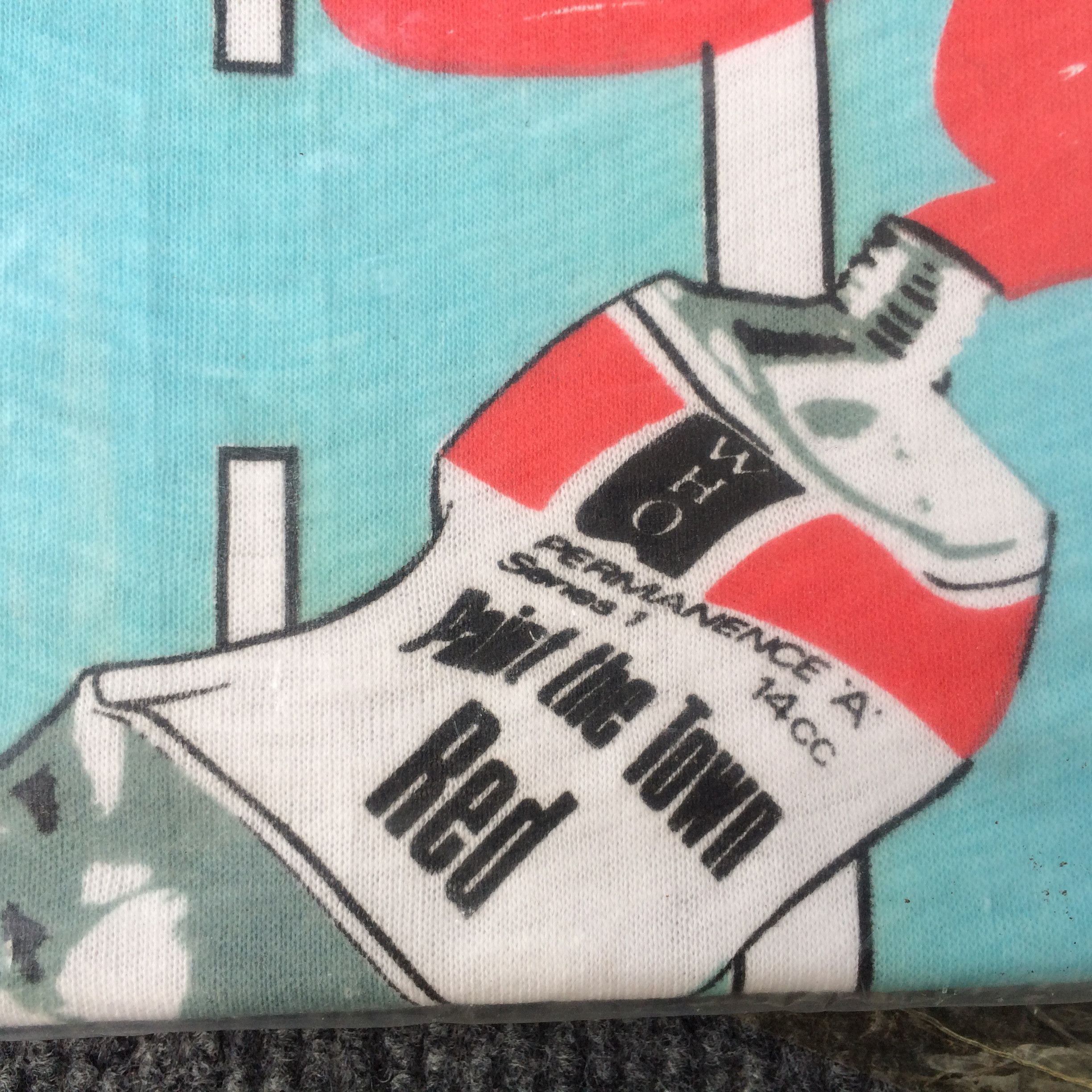 Vintage Vtg The Who 80s Concert Tour England Original Rock T shirt Size US M / EU 48-50 / 2 - 8 Thumbnail