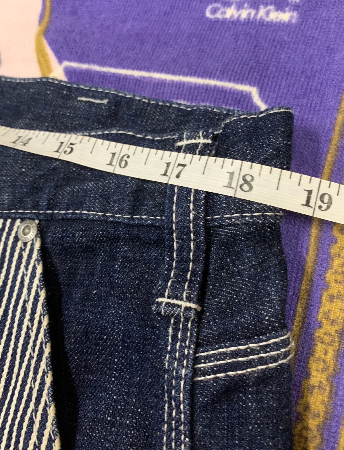 Japanese Brand KOJIMA Made In Japan Jeans Work Pants x Very Rare Design Size US 37 - 14 Thumbnail