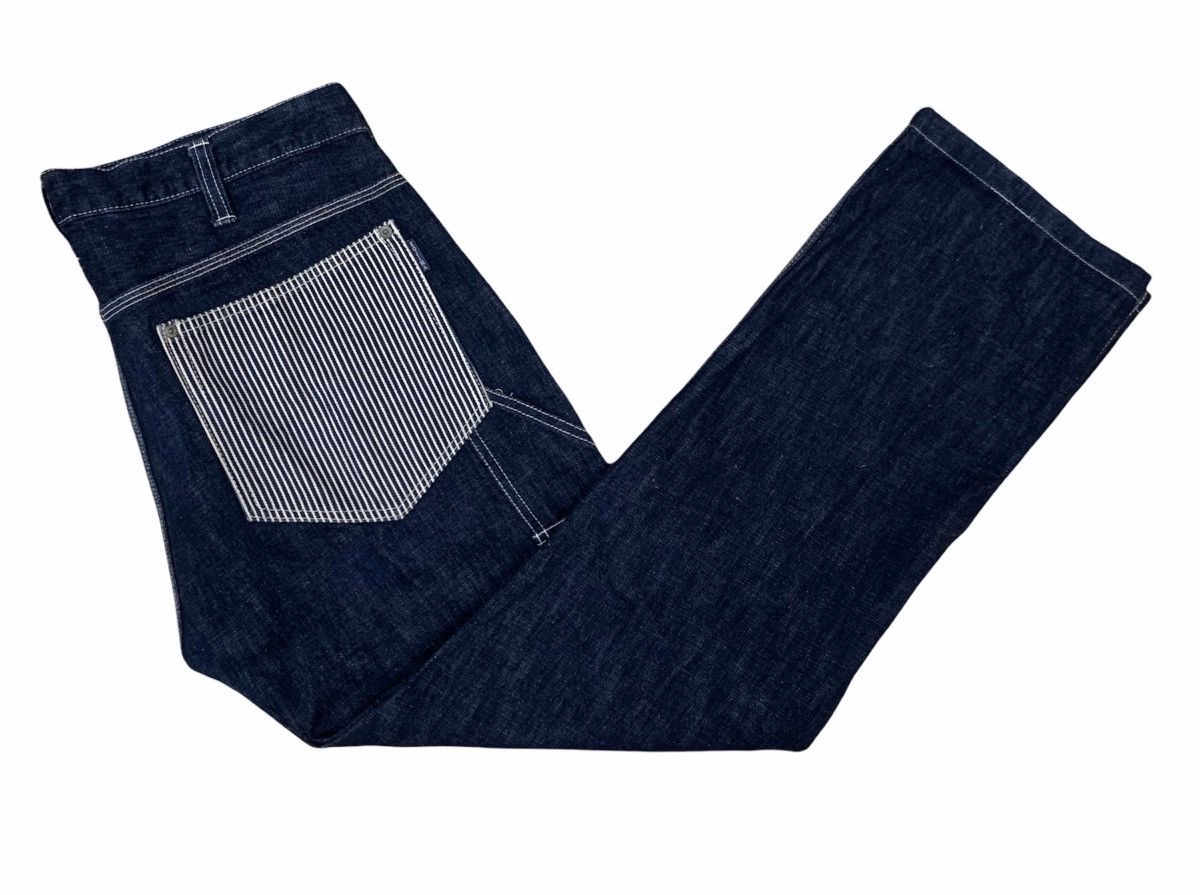 Japanese Brand KOJIMA Made In Japan Jeans Work Pants x Very Rare Design Size US 37 - 3 Thumbnail