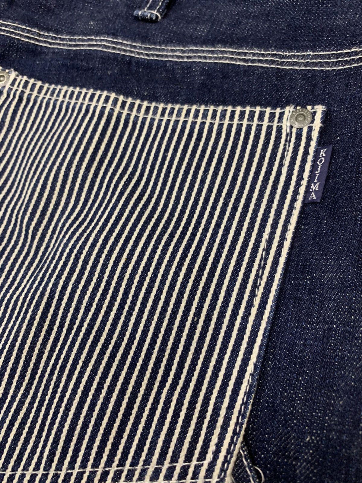 Japanese Brand KOJIMA Made In Japan Jeans Work Pants x Very Rare Design Size US 37 - 8 Thumbnail