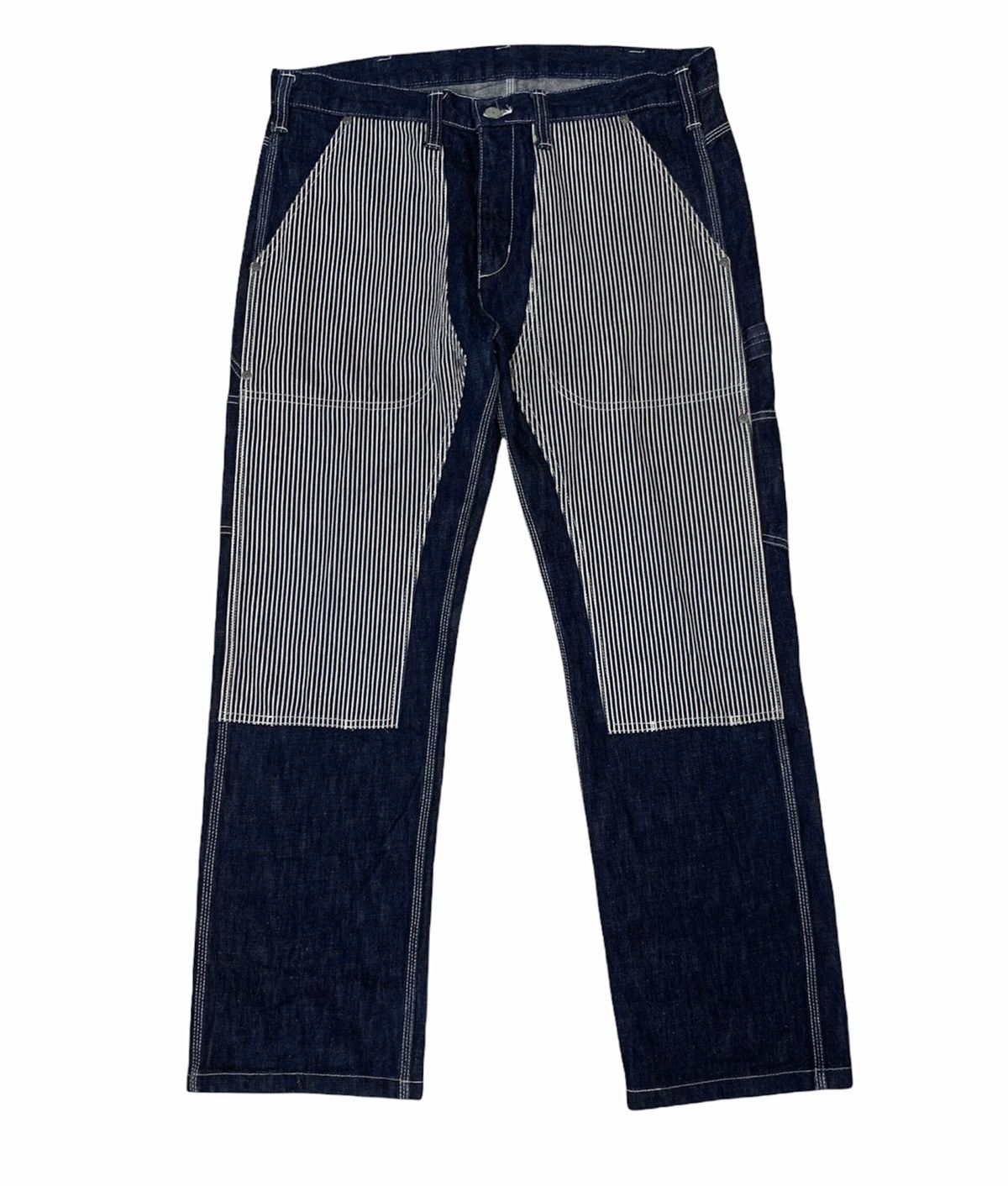 Japanese Brand KOJIMA Made In Japan Jeans Work Pants x Very Rare Design Size US 37 - 1 Thumbnail