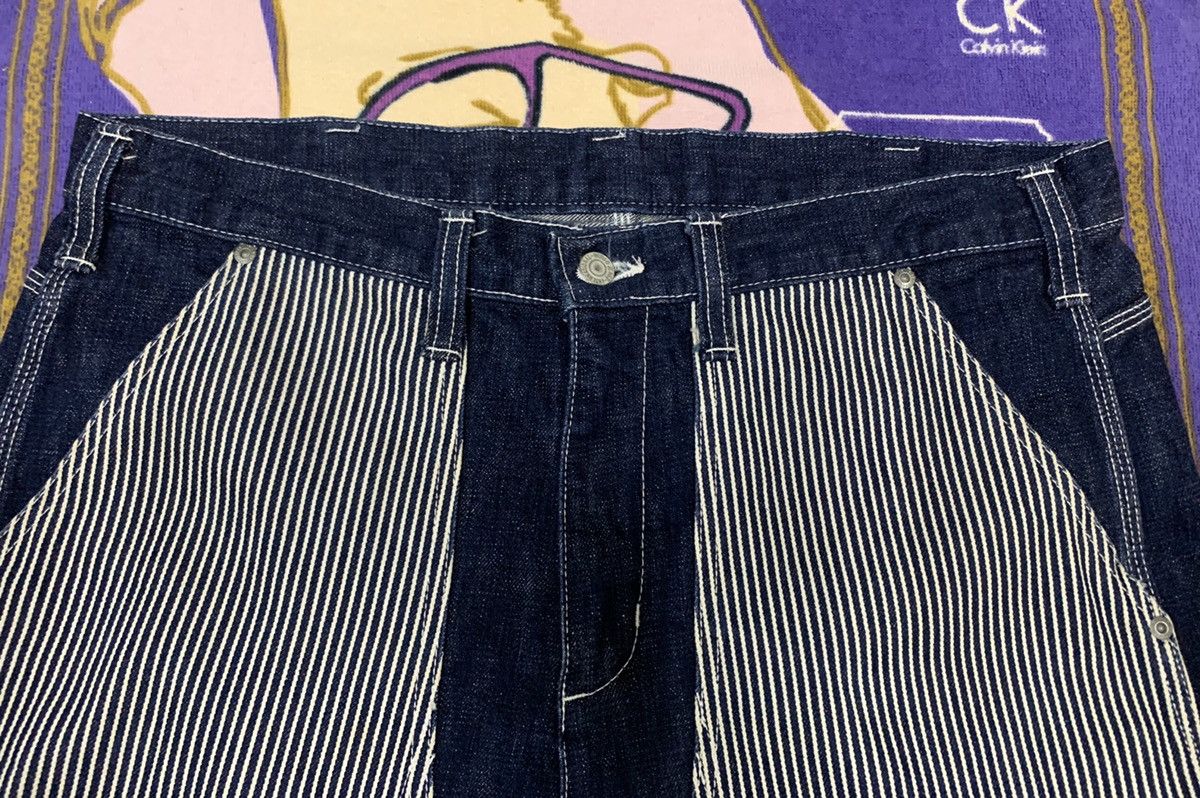 Japanese Brand KOJIMA Made In Japan Jeans Work Pants x Very Rare Design Size US 37 - 5 Thumbnail