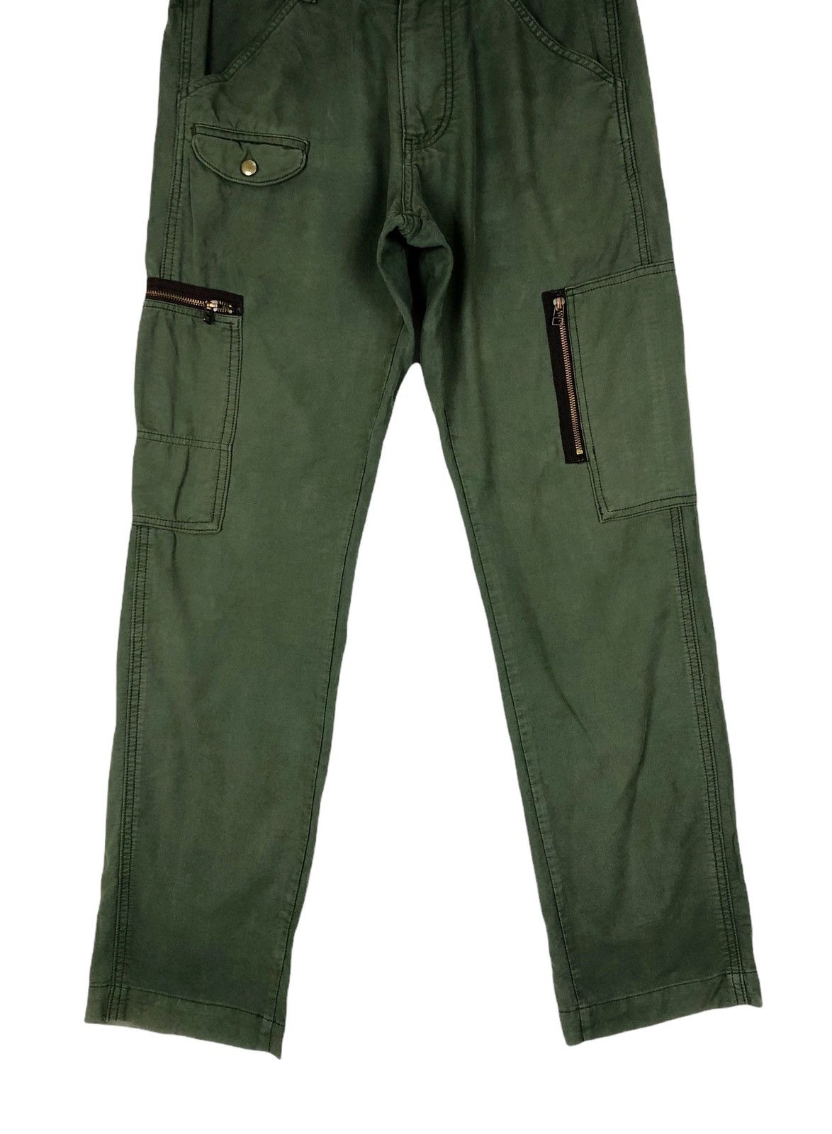 Japanese Brand Japanese Brand Sunny Clouds Green Army Trousers Pants Size US 30 / EU 46 - 4 Thumbnail