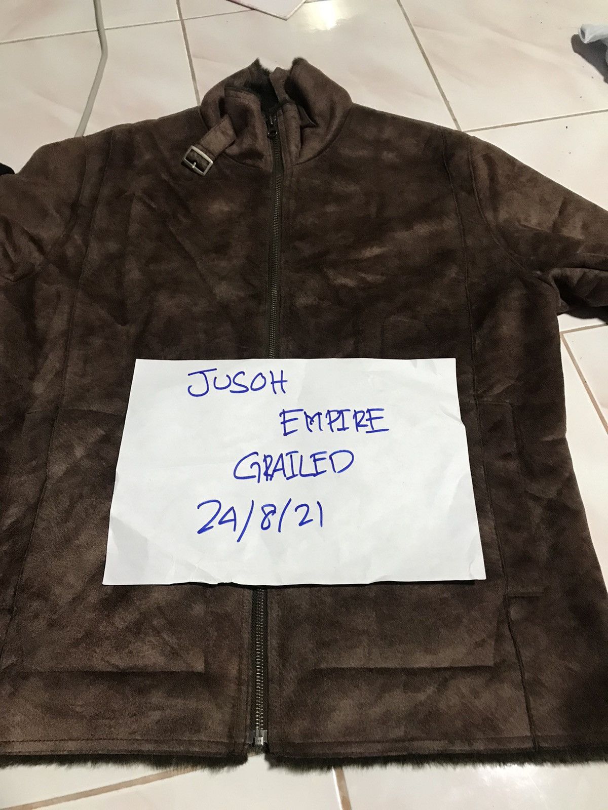 Designer × Japanese Brand ADAMSON HOMME JACKET WITH FUR LINING Size US M / EU 48-50 / 2 - 12 Thumbnail